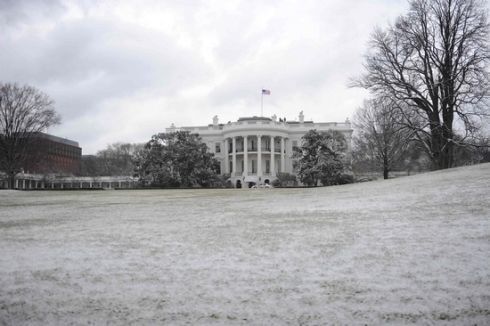 白雪皑皑的华盛顿即将迎来中国国家主席胡锦涛对美国的国事访问。