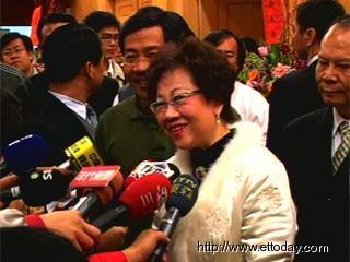 吕秀莲参加2008选举被美联社称为民族败类