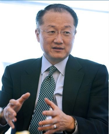 韩裔美籍人士金墉(Jim Yong Kim)为新一任任行长。资料图