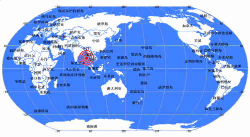 安达曼群岛发生7.6级地震多国启动海啸预警