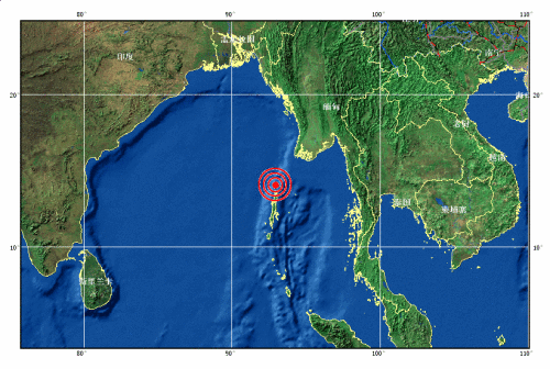 安达曼群岛发生7.6级地震多国启动海啸预警