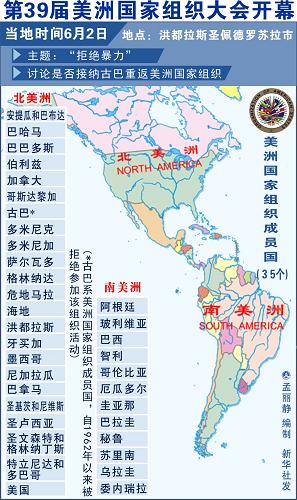 美洲国家组织废除1962年驱逐古巴决议