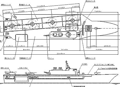 日本准航母型军舰下水可搭载11架直升机