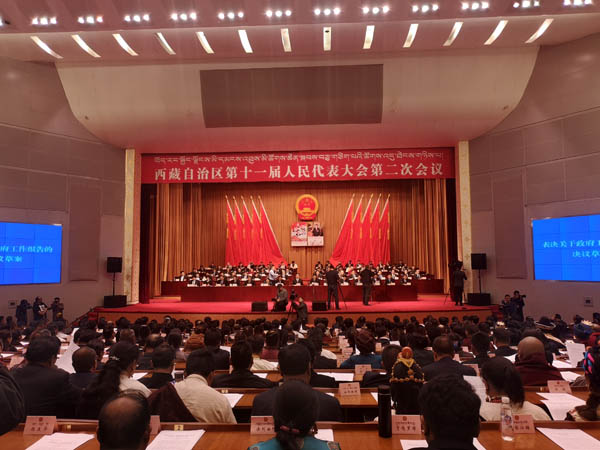 西藏自治区十一届人大二次会议胜利闭幕。图片来源西藏之声网.jpg